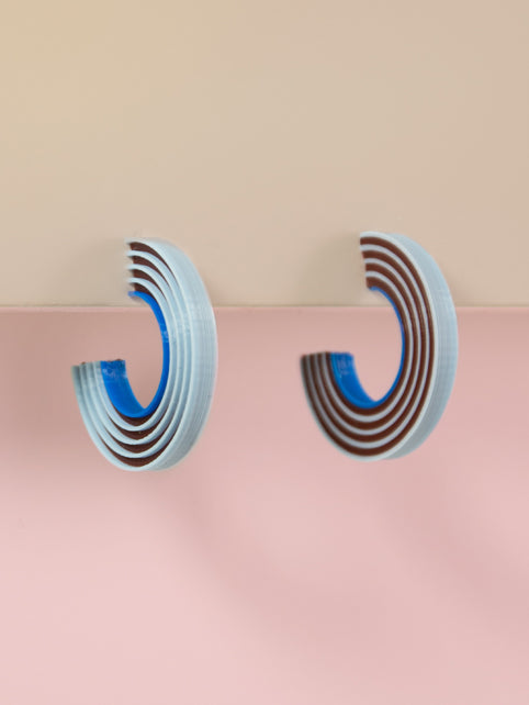 Earrings  TRACKS-blues