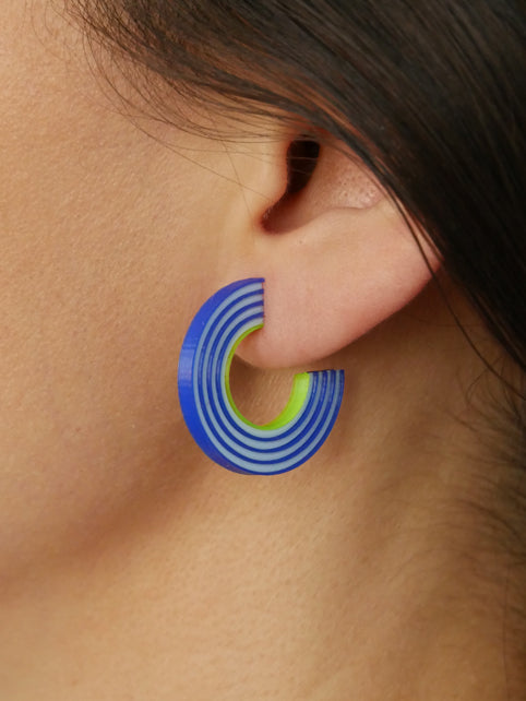 Earrings  TRACKS-blues