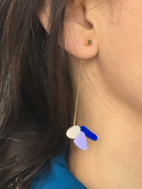Earrings PEB-6.2 pebbles