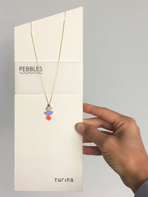 Necklace PEB-1.1 pebbles